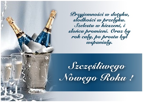 Kartka Szczęśliwego Nowego Roku